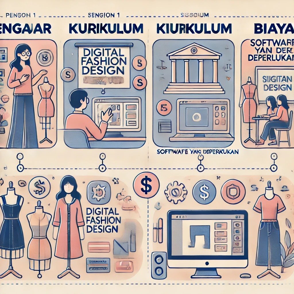 Memilih Kursus Desain Fashion Digital